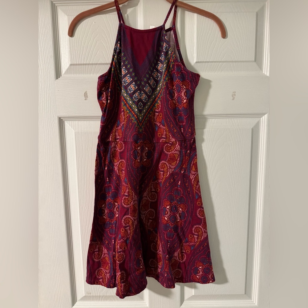 Xhilaration Multicolor Patterned Mini Dress